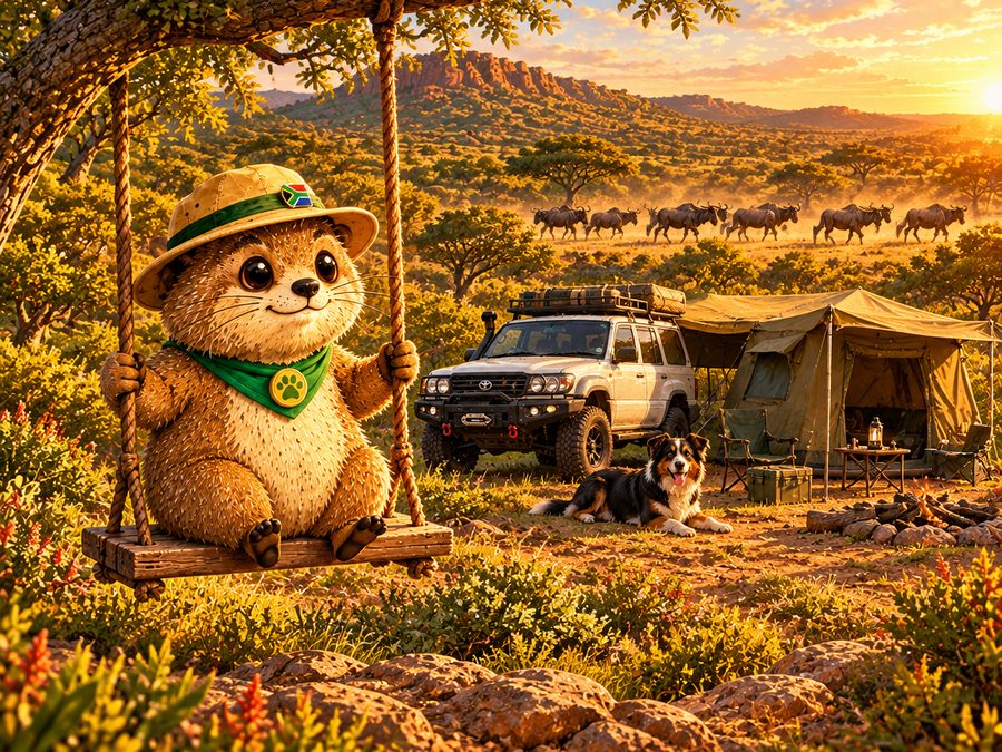 Camping — Koedoesrus Boskamp