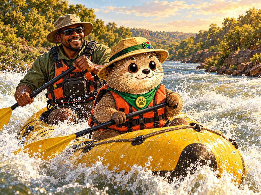 On the water — Vaal River Rafting (Cellier's Kruger)