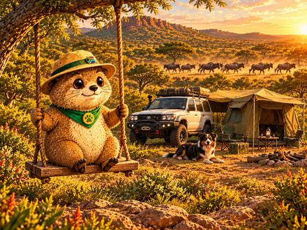 Camping — Koedoesrus Boskamp