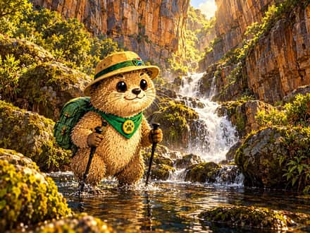 Swim & splash — Tonquani / Castle Gorge