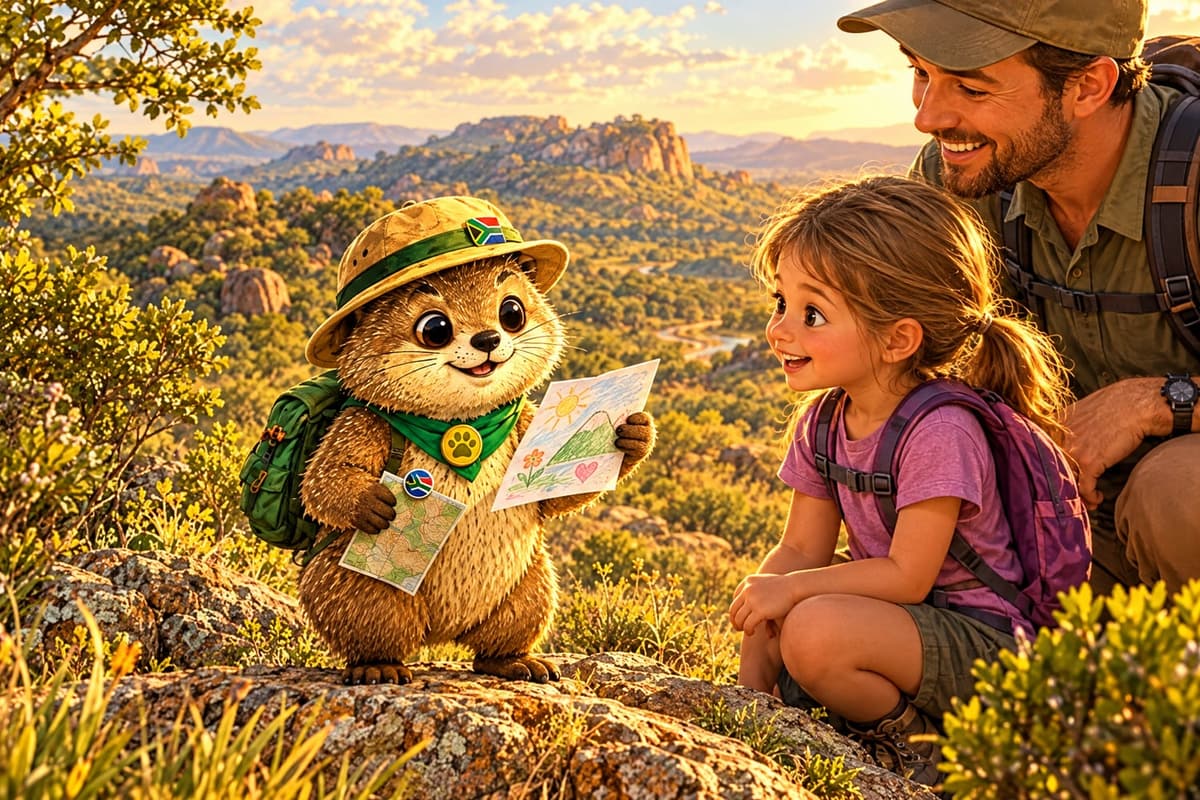 A little girl hands Rekkie a hand-drawn letter about a gem she found